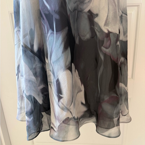 Karen Millen Watercolour Chiffon Maxi Dress. Size 4 - Picture 5 of 8